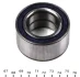 Підшипник маточини (передньої) VW Golf/Passat 88-97 (40х72х37) MEYLE 100 598 0235 (фото 2)