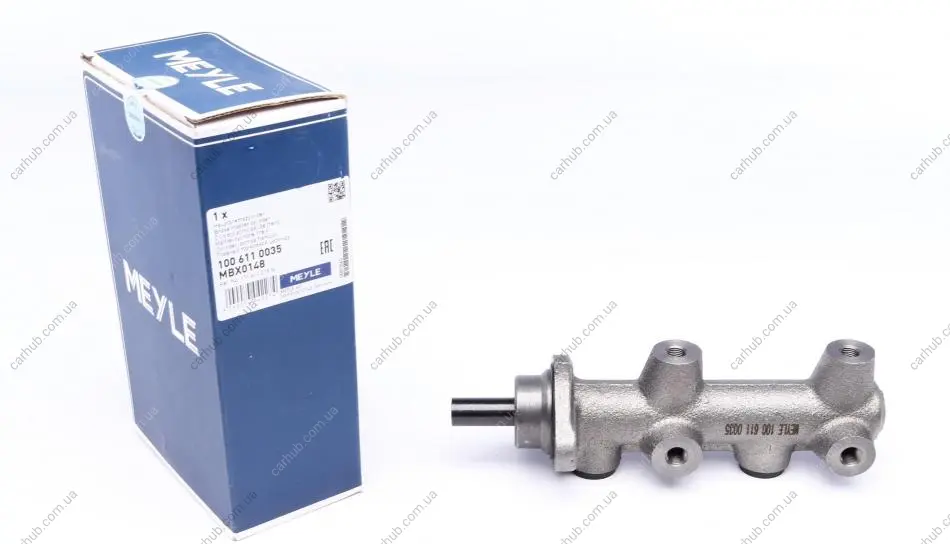 Циліндр гальмівний (головний) Audi 80/VW Golf I/Passat/Scirocco 1.3-1.6D 73-86 MEYLE 100 611 0035 (фото 1)