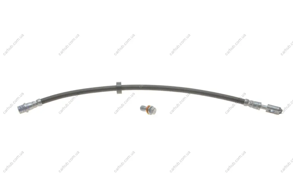 Шланг гальмівний (передній) VW Golf IV 1.4-2.3 TDI/FSI/SDI 97-06 (435mm) MEYLE 100 611 0053/S (фото 1)