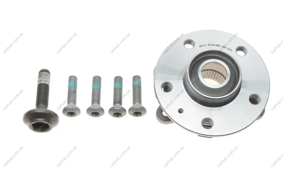 Ремкомплект маточини в зборі (передньої) Audi A4 07-16/A5 07-17/A6 11-18 (+ABS) MEYLE 100 653 0036 (фото 1)