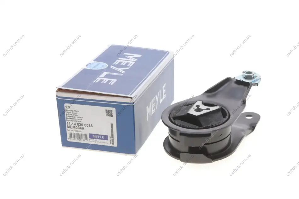Подушка двигуна (задня) Citroen C4/Peugeot 307/308 1.8i/2.0i/2.0HDi 03-12 MEYLE 11-14 030 0086 (фото 1)