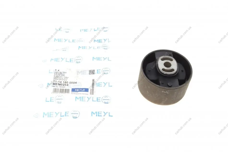 Сайлентблок подушки двигуна (зад.) Fiat Scudo/Citroen Jumpy 07-/Citroen Berlingo 08- MEYLE 11-14 180 0004 (фото 1)