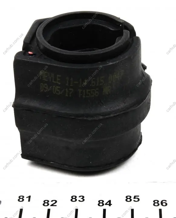 Втулка стабілізатора (переднього) Citroen Berlingo/Peugeot Partner 1.6 HDi 08- (d=24.5mm) MEYLE 11-14 615 0047 (фото 1)