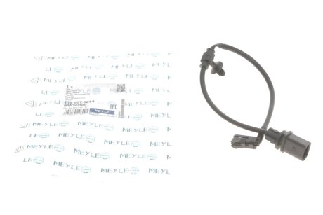 Фото датчик зносу гальмівних колодок (задніх) Audi A6/A7/E-tron/Q5 16- (L=352mm) MEYLE 114 527 0014 Датчик зносу гальмівних колодок (задніх) Audi A6/A7/E-tron/Q5 16- (L=352mm) MEYLE 114 527 0014