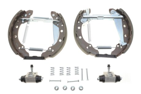 Комплект колодок гальмівних (задні) VW Caddy II 96-00 (барабанн/повний набірі) (200x40) MEYLE 114 533 0008