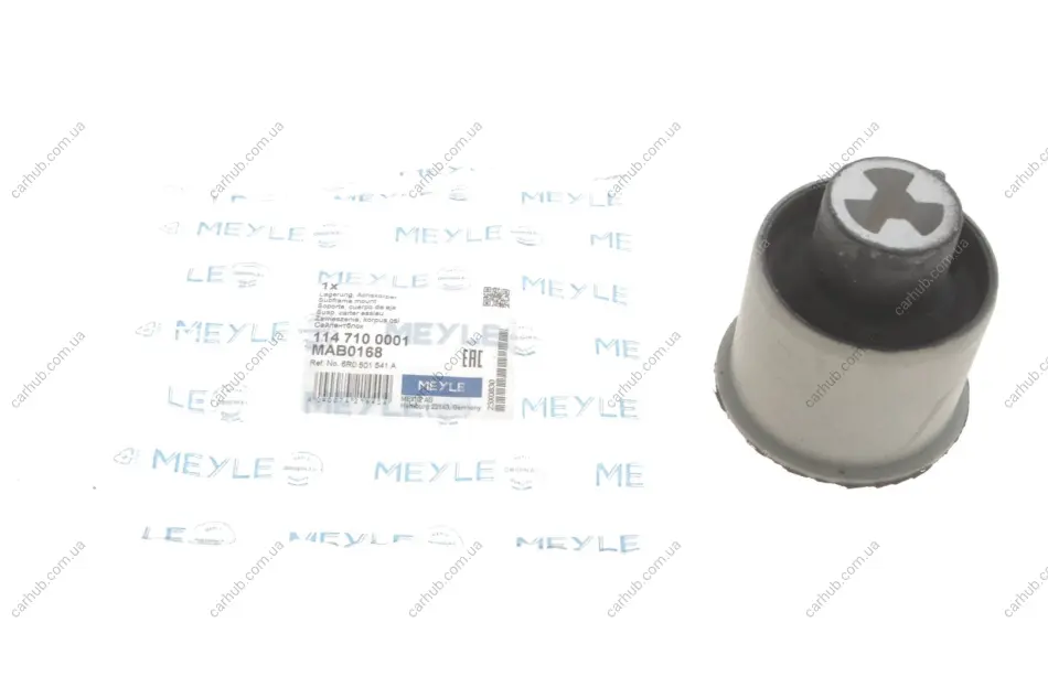 Сайлентблок балки (задньої) Audi A1/A3/TT/Skoda Fabi/Octavia/VW Bora/Golf/Polo 96- MEYLE 114 710 0001 (фото 1)