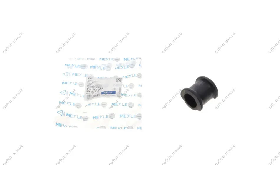 Втулка стабілізатора (заднього/зовнішня) VW T5/T6 03- (d=26.5mm) MEYLE 114 715 0000 (фото 1)