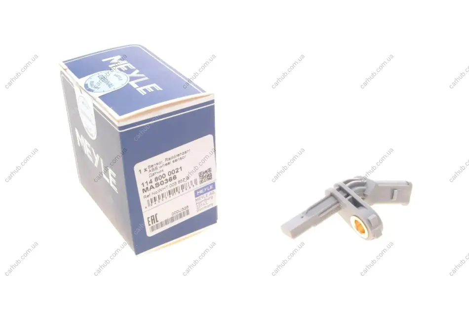 Датчик ABS (задній) Audi A3/Q7/Skoda SuperB/VW Caddy IV 16- (L) MEYLE 114 800 0021 (фото 1)