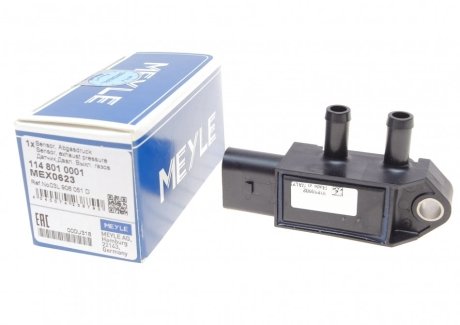 Фото датчик тиску вихлопних газів MEYLE 114 801 0001 Датчик тиску вихлопних газів MEYLE 114 801 0001