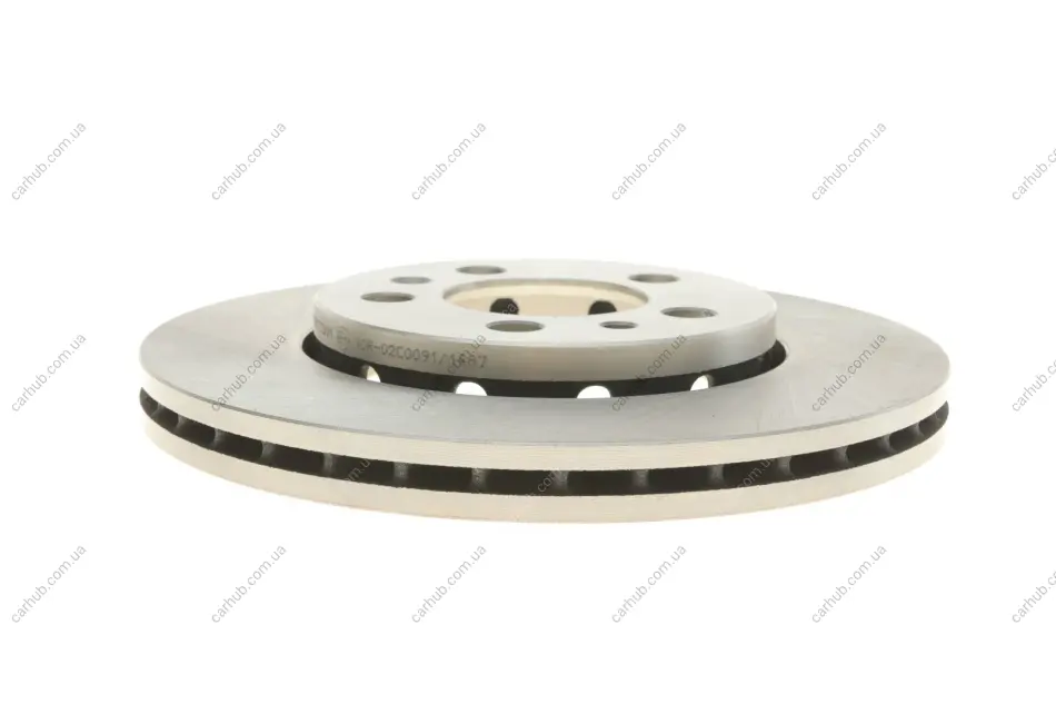 Диск гальмівний (передній) Audi A1/Skoda Fabia/Octavia/Rapid/Roomster/VW Bora/Golf/Polo 01- (256x22) MEYLE 115 521 1018 (фото 1)