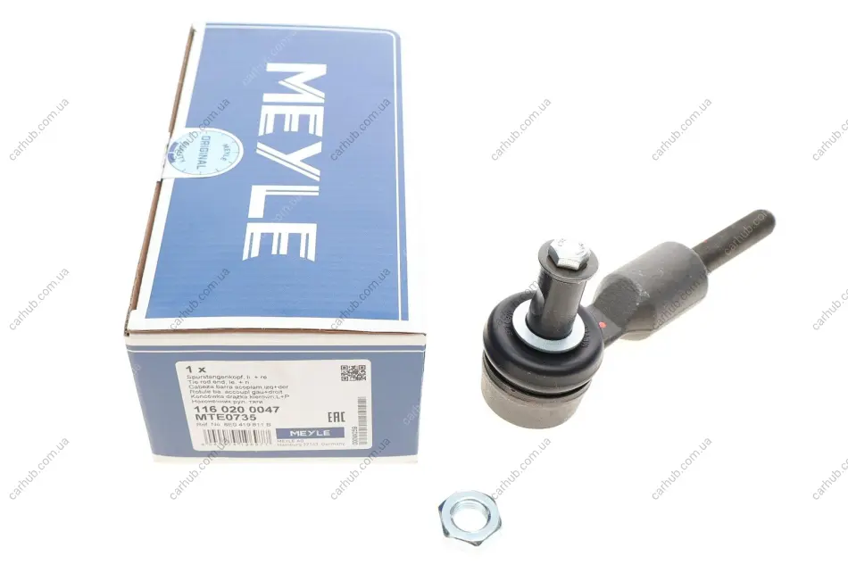 Наконечник тяги рульової Audi A4/A6/VW Passat B5 96-05 MEYLE 116 020 0047 (фото 1)