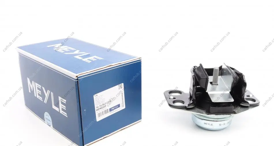 Подушка двигуна (R) Renault Kangoo 1.9D/1.4i/1.6i 97- MEYLE 16-14 043 4370 (фото 1)