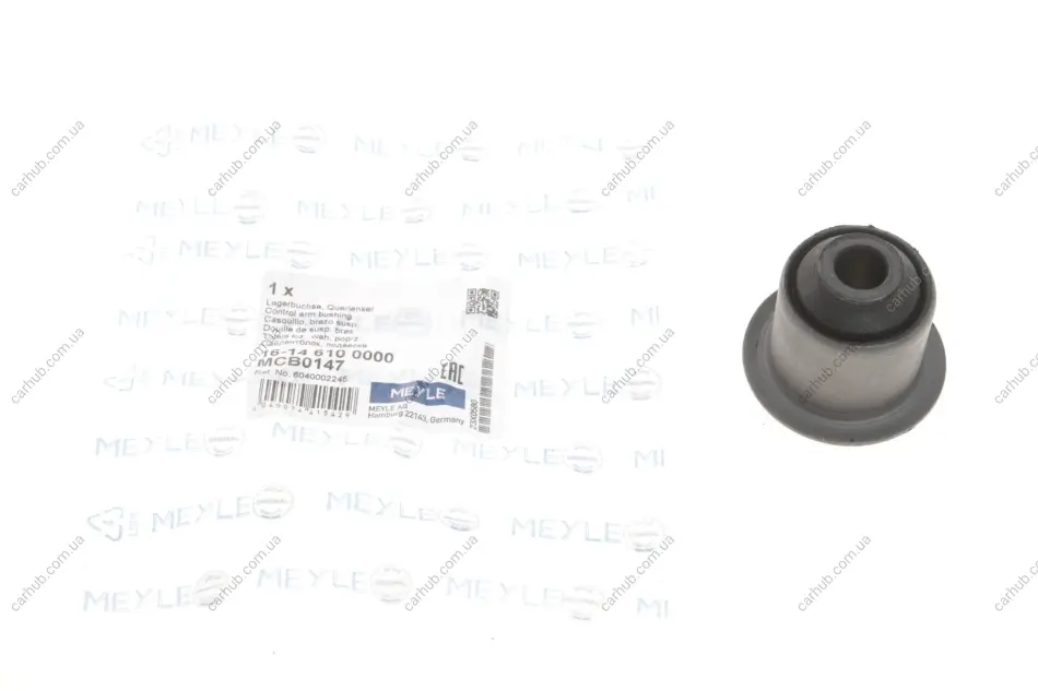 Сайлентблок важеля (переднього) Renault Logan/Sandero 04- MEYLE 16-14 610 0000 (фото 1)