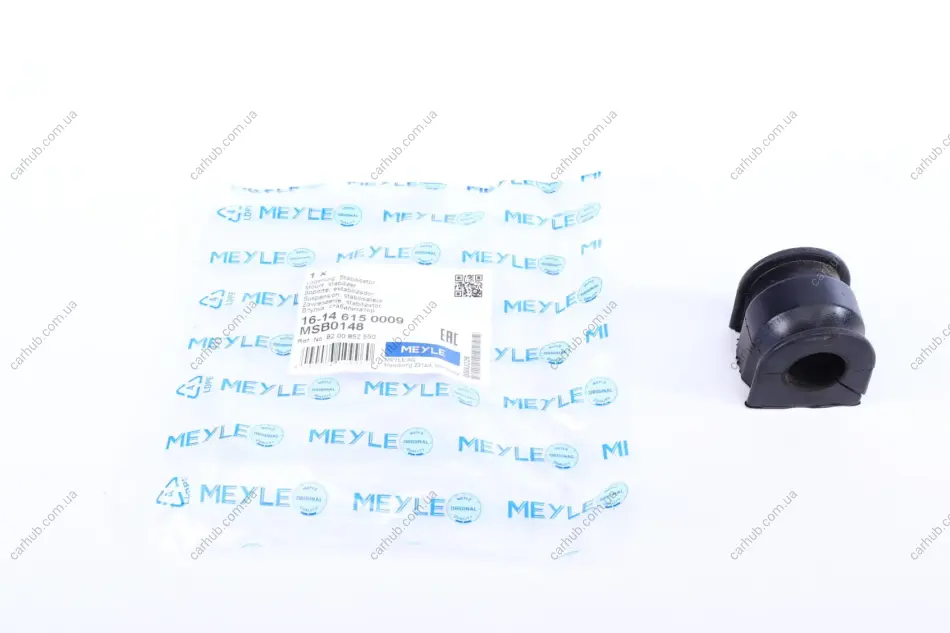 Втулка стабілізатора (переднього) Renault Duster 10- (d=19mm) MEYLE 16-14 615 0009 (фото 1)