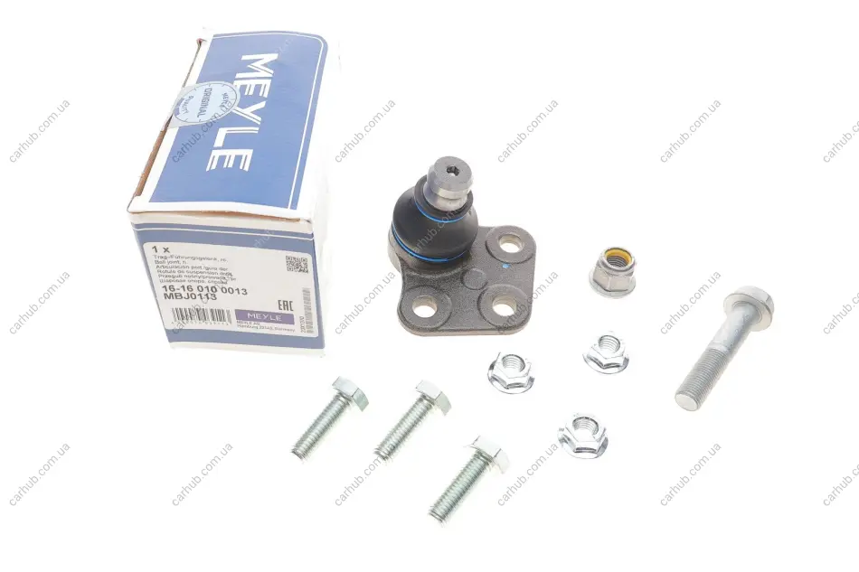 Опора кульова (передня/знизу/R) Renault Kangoo/MB Citan (W415) 1.2-1.6 08- MEYLE 16-16 010 0013 (фото 1)