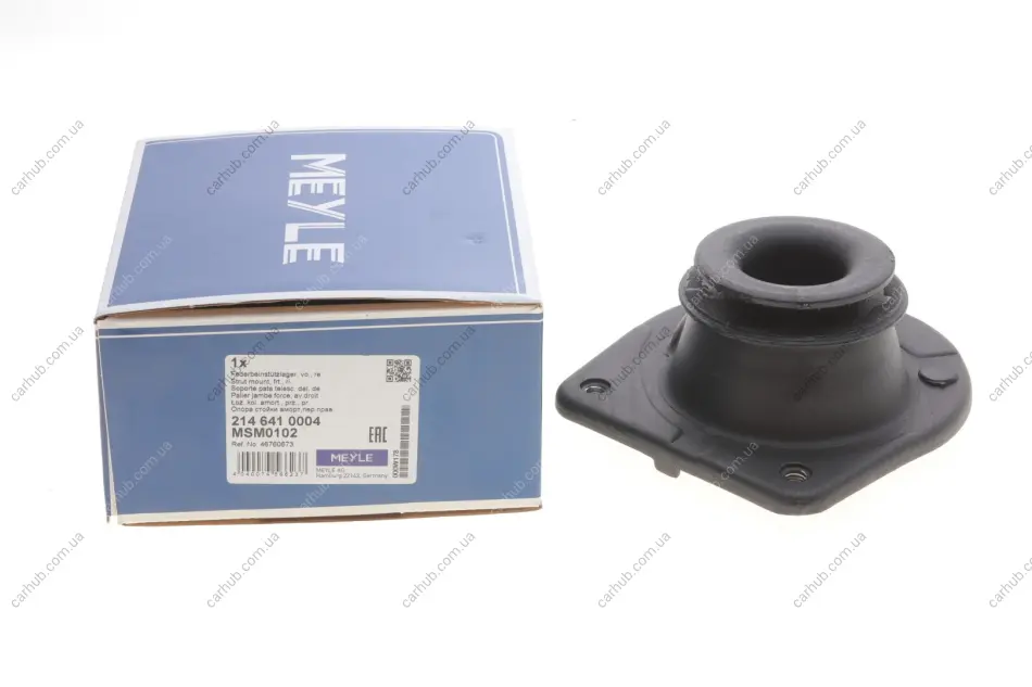 Подушка амортизатора (переднього) Fiat Doblo Cargo 01- (R) MEYLE 214 641 0004 (фото 1)