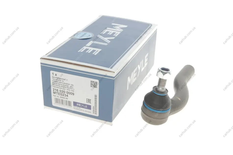 Наконечник тяги рульової (L) Fiat Doblo 01- MEYLE 216 020 0009 (фото 1)