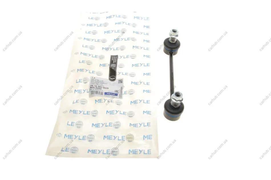 Тяга стабілізатора (заднього) Hyundai i30 07-/Kia Cee`d 06-12/Pro Cee`d 08-12 (L=170mm) MEYLE 28-16 060 0029 (фото 1)