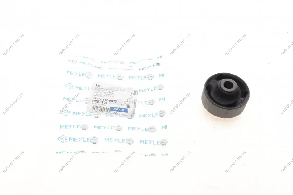 Сайлентблок важеля (переднього/ззаду) Chevrolet Aveo/Daewoo Kalos 1.2/1.2LPG/1.4 02- MEYLE 29-14 610 0003 (фото 1)