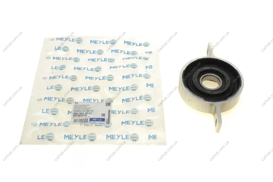 Підшипник підвісний BMW X3 (F25)/X5 (E70)/X6 (E71) 06-14 (d=30mm) M57/N52/N55/N62 MEYLE 300 261 2113 (фото 1)