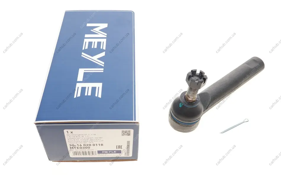Наконечник тяги рульової Toyota Avensis 03-08/Corolla Verso 04-09 MEYLE 30-16 020 0118 (фото 1)