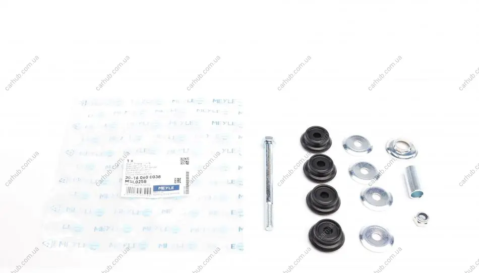 Тяга стабілізатора (переднього) Toyota Yaris 99-05 MEYLE 30-16 060 0038 (фото 1)