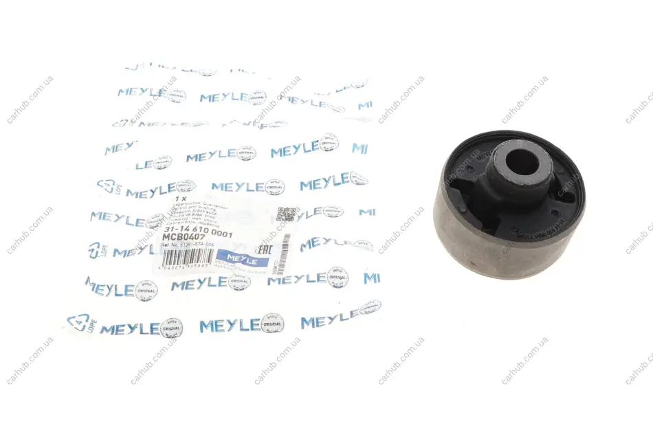 Сайлентблок важеля (переднього/знизу) Honda Civic VII 01-05 MEYLE 31-14 610 0001 (фото 1)