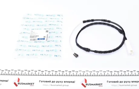 Датчик зносу гальмівних колодок (передніх) BMW 3 (E90/E91/E92)/ X1 (E84) 05-15 (L=867mm.) MEYLE 314 527 0028