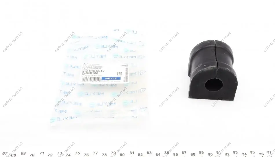 Втулка стабілізатора (переднього) BMW X3 (E83) 03-10 (d=23mm) MEYLE 314 615 0012 (фото 1)