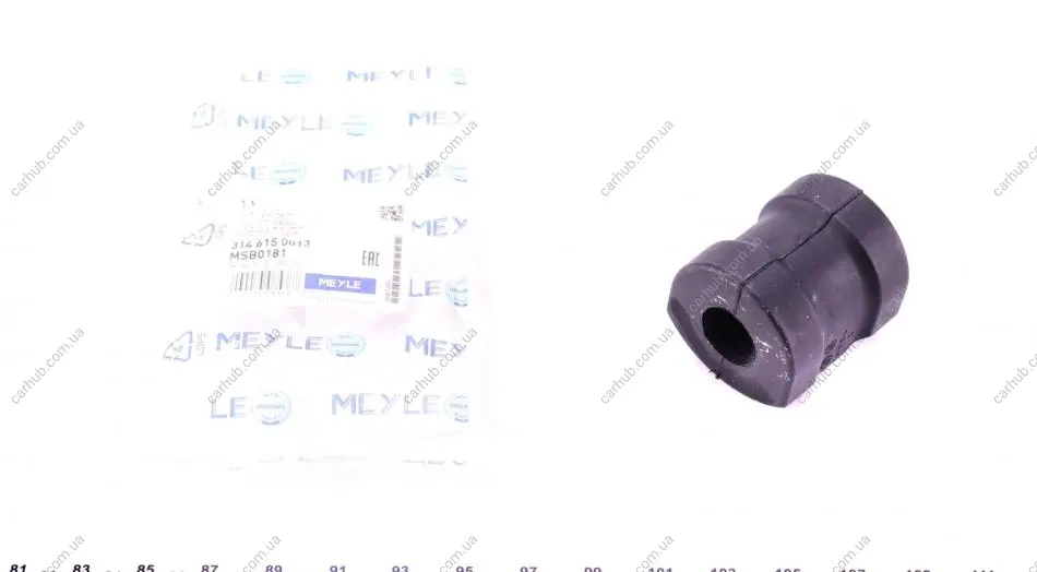 Втулка стабілізатора (переднього) BMW 3 (E36) 1.6-1.8 90-00 (d=22.5mm) MEYLE 314 615 0013 (фото 1)