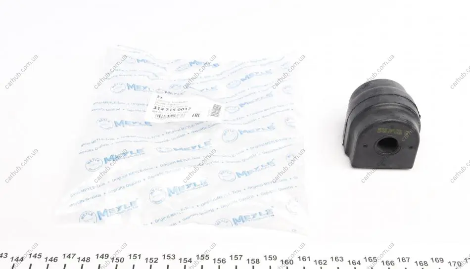 Втулка стабілізатора (заднього) BMW 3 (E90/92/93)/X1 (E84) 1.6-3.0D 05-15 (d=14mm) MEYLE 314 715 0017 (фото 1)