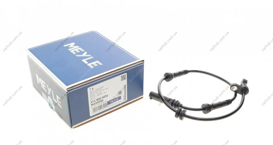 Датчик ABS (передній) BMW 1 (F20/F21)/3 (F30/F80)/4 (F36) 11- (L=540mm) B37/N13/N47/N55 MEYLE 314 800 0056 (фото 1)
