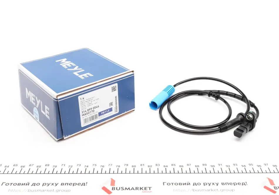 Датчик ABS (задній) BMW 7 (E38) 2.8-5.0i/2.5tds 94-01 MEYLE 314 899 0046 (фото 1)