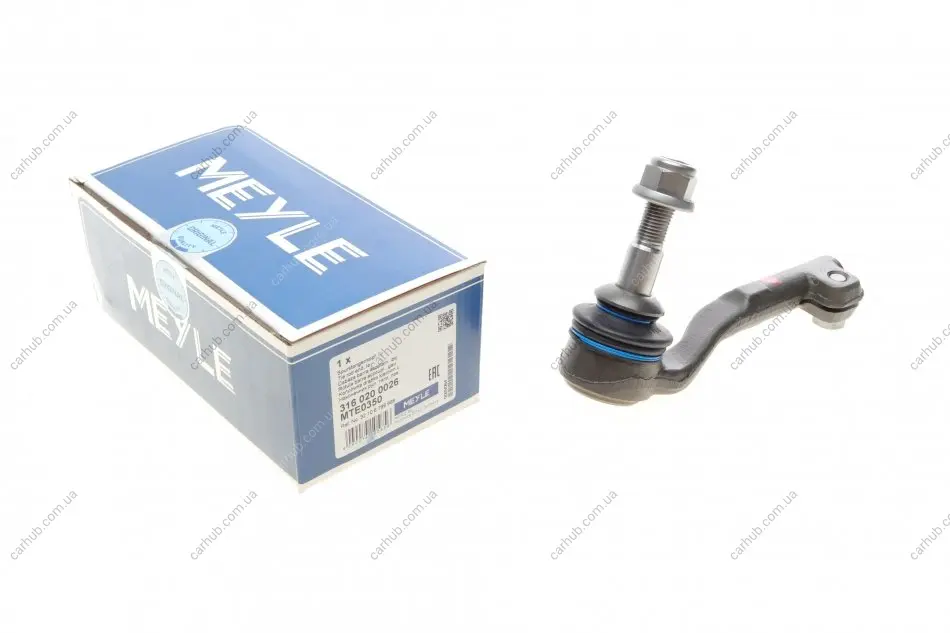 Наконечник тяги рульової (L) BMW 3 (F30/F35)/4 (F32/F33) 11- MEYLE 316 020 0026 (фото 1)