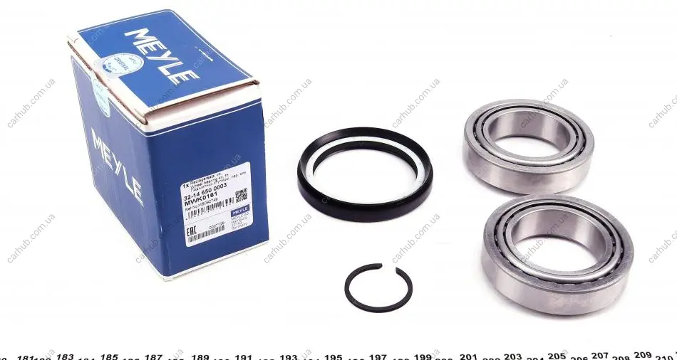 Підшипник маточини (передньої) Mitsubishi Pajero -09/L200 -07/L300 -04 MEYLE 32-14 650 0003 (фото 1)