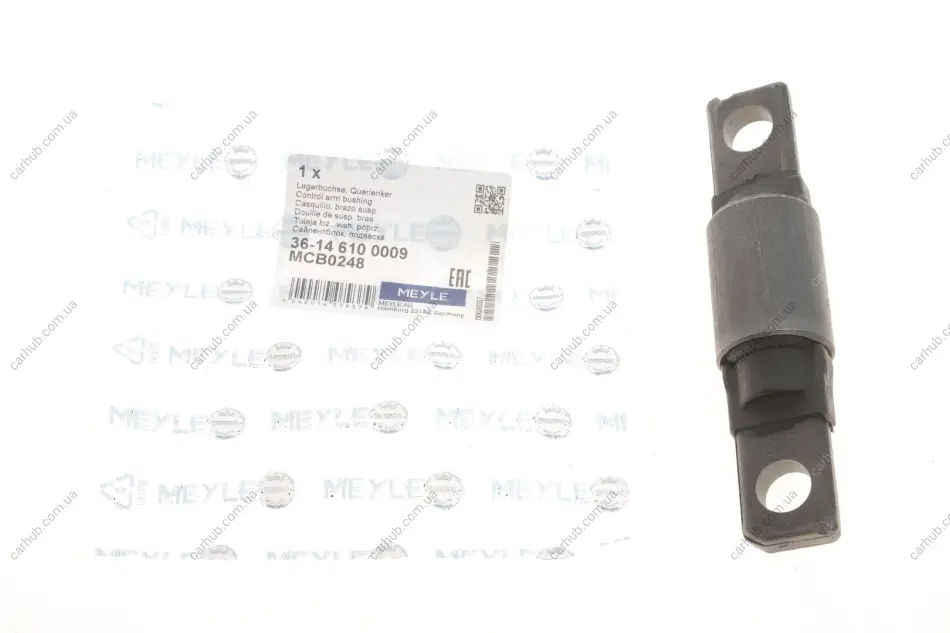 Сайлентблок важеля (переднього/знизу) Nissan Qashqai/ X-Trail/Renault Koleos 07- MEYLE 36-14 610 0009 (фото 1)