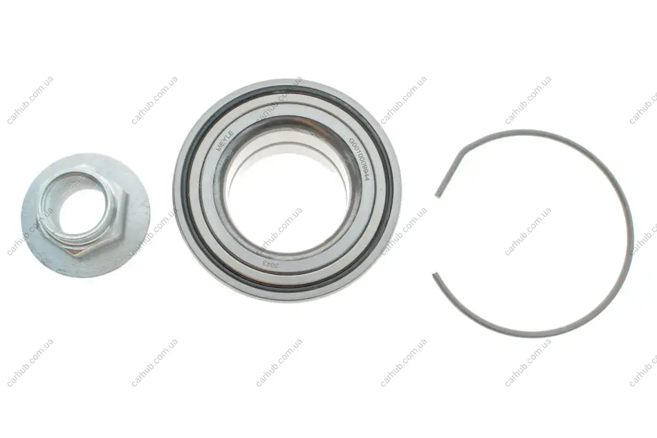 Підшипник маточини (передньої) Hyundai accent/Gatez/i10/i20/Elantra/Kia Picanto Rio 04- (38x70x37) MEYLE 37-14 650 0002 (фото 1)