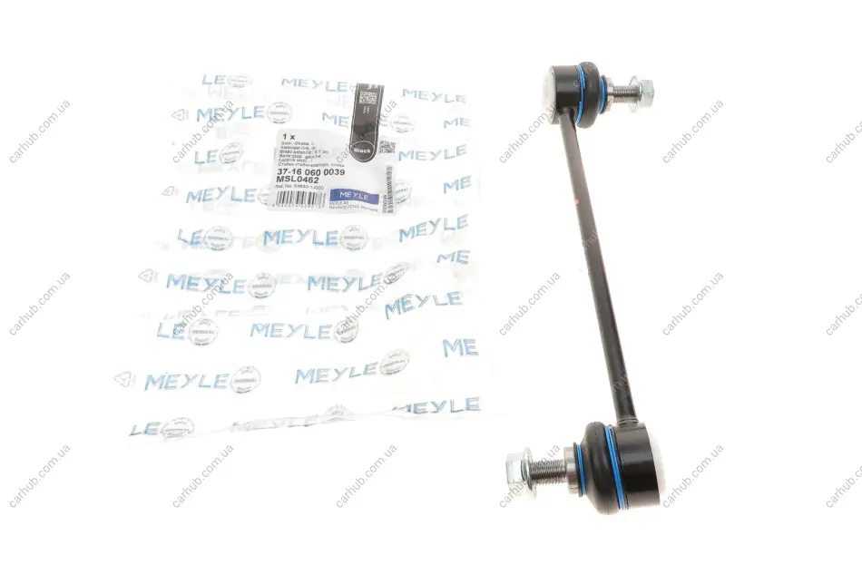 Тяга стабілізатора (переднього) (L) Hyundai i20/Kia Picanto 08- (L=216mm) MEYLE 37-16 060 0039 (фото 1)