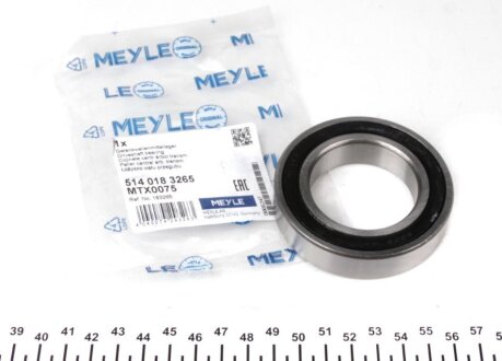 Фото підшипник підвісний Ford Transit 86-91 (d=45mm) MEYLE 514 018 3265 Підшипник підвісний Ford Transit 86-91 (d=45mm) MEYLE 514 018 3265