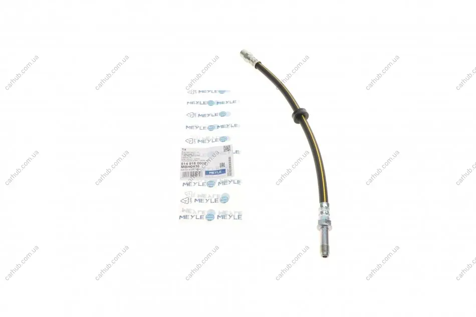 Шланг гальмівний (передній) Seat Toledo I/Volvo S60 I/S80 I/V70 II (L=320mm) 91-10 MEYLE 514 916 0002 (фото 1)