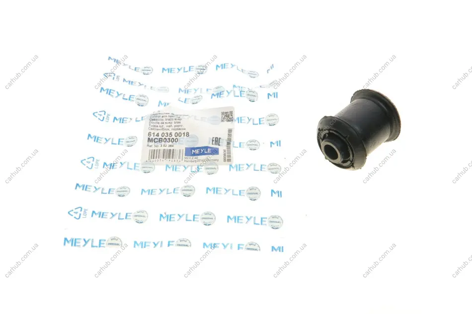 Сайлентблок важеля (переднього/знизу/спереду) Opel Astra G 98-05/Vectra B 95-03 MEYLE 614 035 0018 (фото 1)