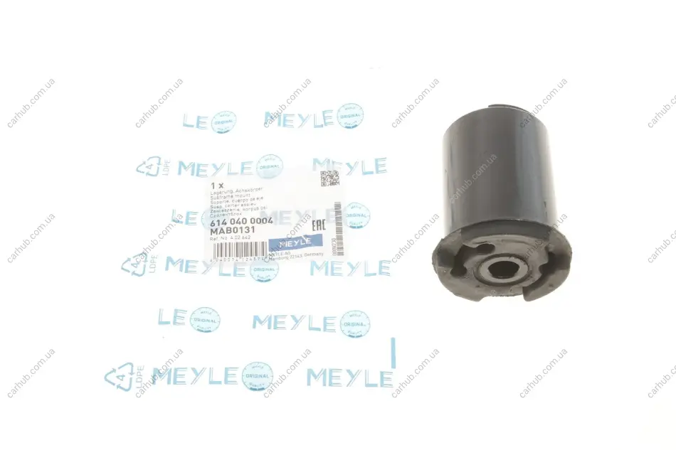 Сайлентблок балки (задньої) Opel Kadett E 84-94/Vectra A 88-95 MEYLE 614 040 0004 (фото 1)