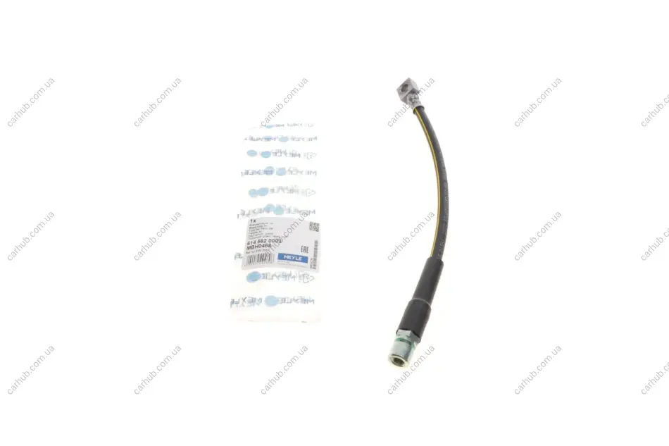 Шланг гальмівний (передній) Opel Ascona C/Astra F/Calibra A/Kadett E/Vectra A 81-05 (340mm) MEYLE 614 562 0003 (фото 1)