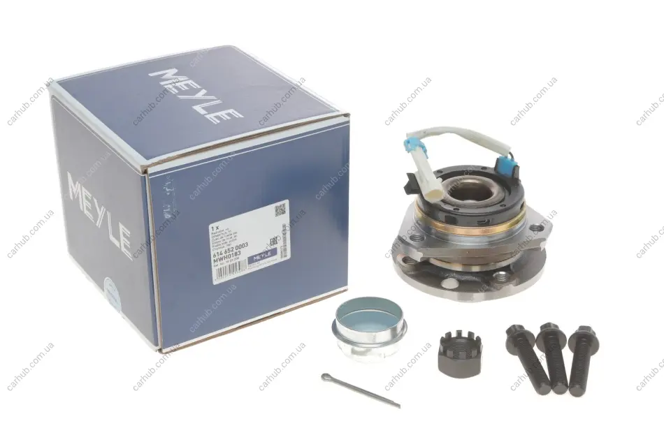 Підшипник маточини (передньої) Opel Astra G 98-09 (+ABS) MEYLE 614 652 0003 (фото 1)