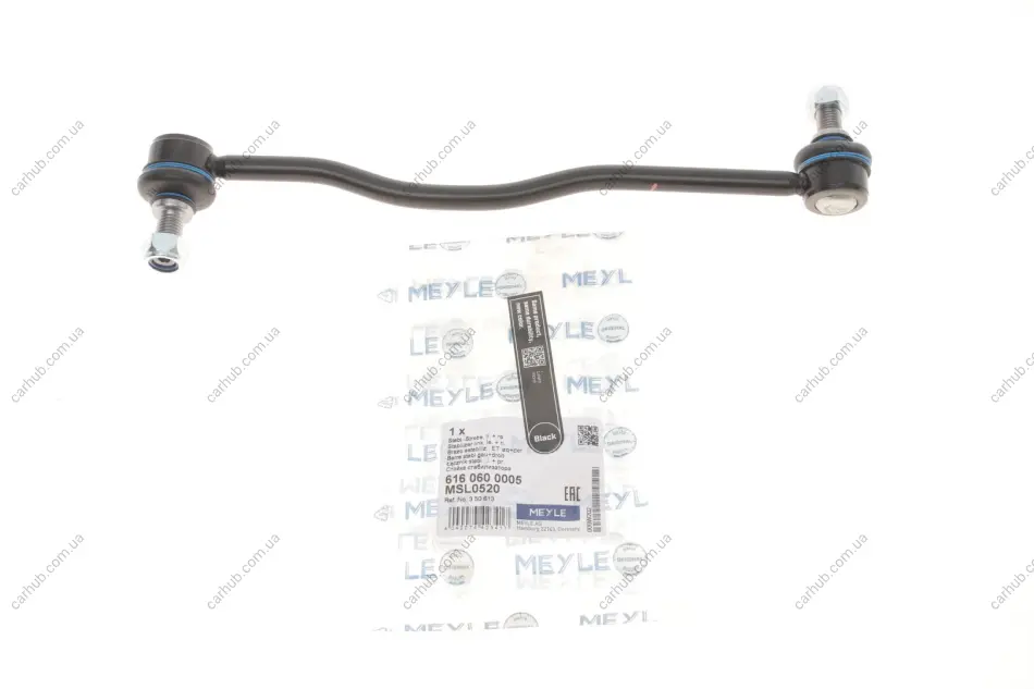 Тяга стабілізатора (переднього) Opel Astra H 04-14/Zafira B 05- (L=300mm) MEYLE 616 060 0005 (фото 1)