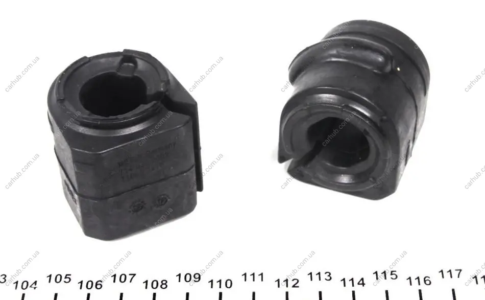 Втулка стабілізатора (переднього) Ford Focus 98-04 (d=18mm) MEYLE 714 615 0002 (фото 1)