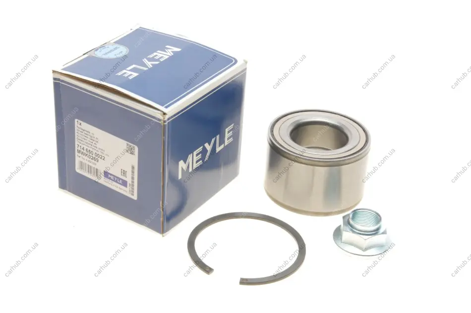 Підшипник маточини (передньої) Ford Ranger 06-12/Mazda B-serie 99-06 (47x88x55) MEYLE 714 650 0022 (фото 1)