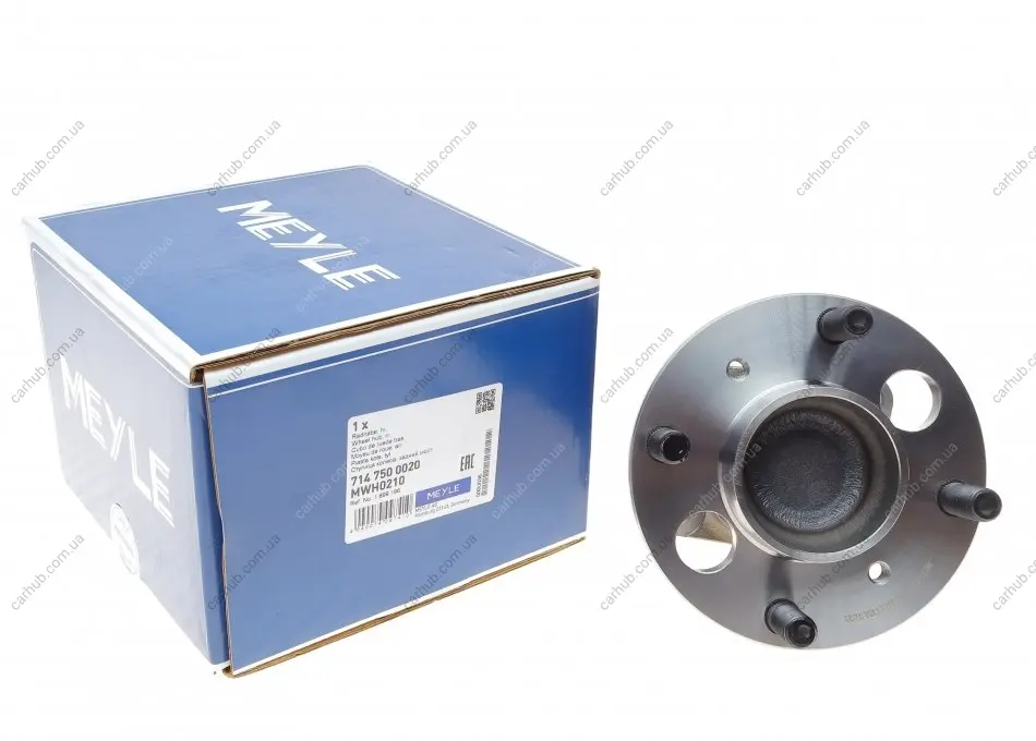 Підшипник маточини (задня) Ford Fiesta 1.0-1.6 i/1.4-1.6 TDCi 08- MEYLE 714 750 0020 (фото 1)