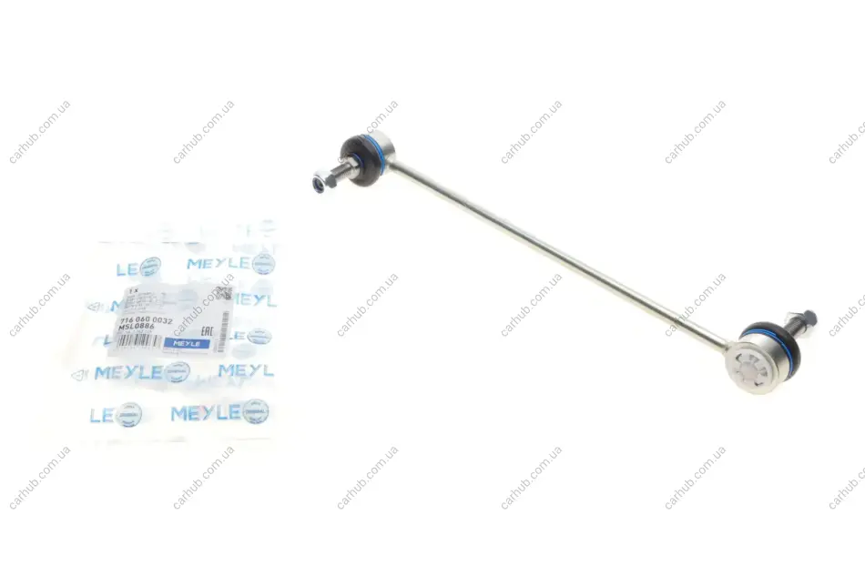 Тяга стабілізатора (переднього) Ford Focus/Kuga/Connect/Mazda 3/5/Renault Laguna/Volvo C30/C70 03- MEYLE 716 060 0032 (фото 1)
