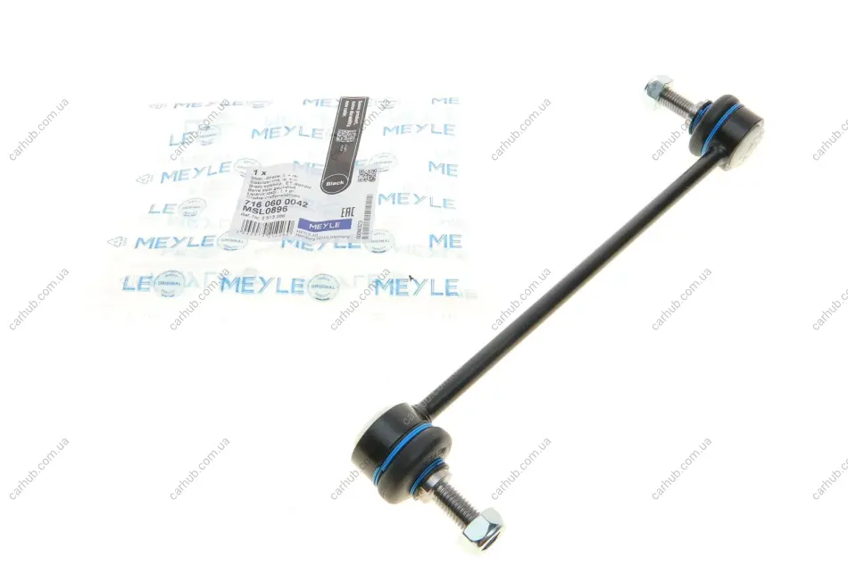 Тяга стабілізатора (переднього) Ford Fiesta 08-/Mazda 2 07-15 MEYLE 716 060 0042 (фото 1)